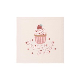 gelato pique PKGG261704 Airy Moco Gingham Checkered Blanket for Unisex Children, Pink