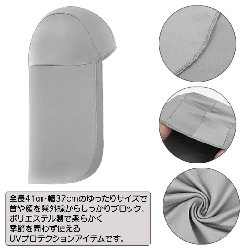 FUPUONE Helmet, Sunshade, Neck Sagging, Post Neck Guard, Heat Stroke