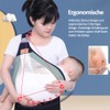 Tyuodna Baby Sling, Baby Carrier Newborn from Birth, Adjustable Baby