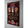 Tin Sign Retro Dia de los Muertos
