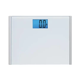 Eat Smart Precision Plus Scale, Wide Body Bath Scale for Body Weight, White