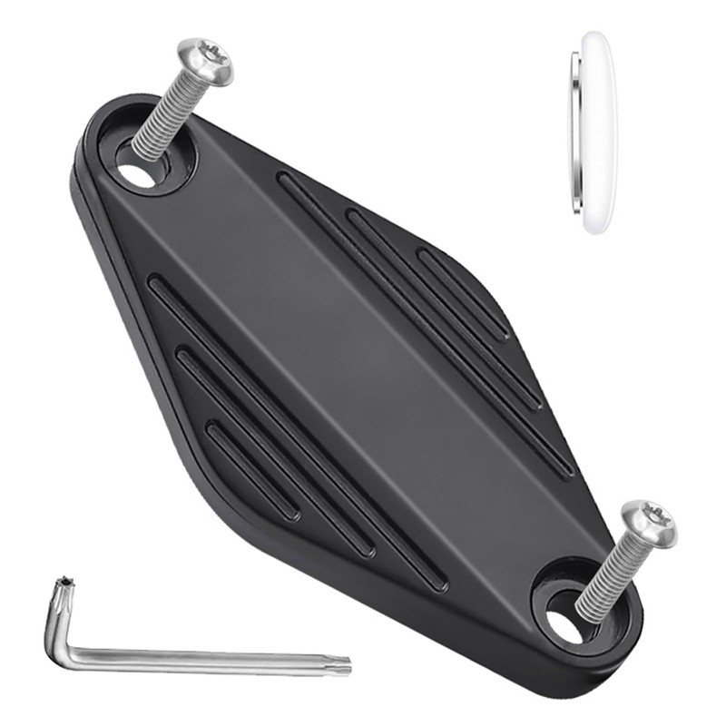 Waterproof Bicycle Mount for AirTag, Hidden Under the Bottle Holder,