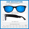 LOVIVY 2 Pack Reader Sunglasses for Men Women Classic Rectangle