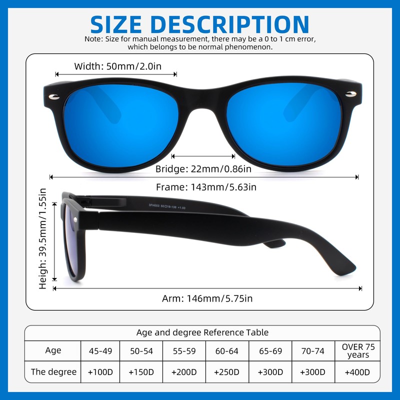 LOVIVY 2 Pack Reader Sunglasses for Men Women Classic Rectangle