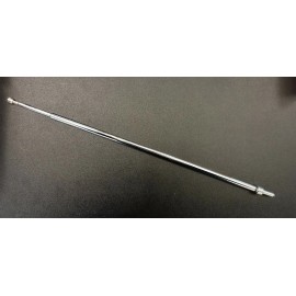 APE 1969 Pontiac Firebird & Trans Am Manual Antenna, Oval Mast, Grooved Tip