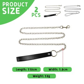 2 Dog Leads, Dog Leads, Anti Bite Dog Lead, Dog Lead, Large Dog Lead, Anti Bite Dog Lead