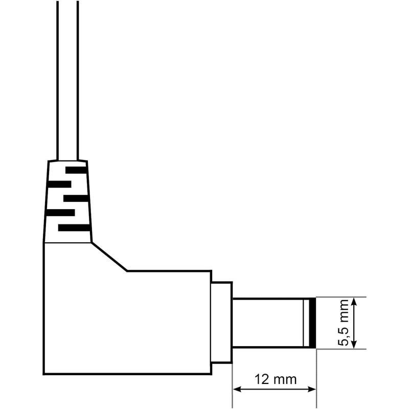 LEICKE Ull Universal Power Supply, 5.5 x 2.5 mm Plug