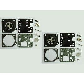 Carburetor Repair/Rebuild Kit Replaces ZAMA RB-283 for Echo Engine ZAMA RB-110128D RB-Z011-120-0608-A RB-Z011-120-0652-A(Pack of 2)