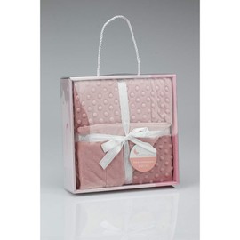 Interbaby 0881-66 Bubbles Baby Blanket Dark Pink 700 g