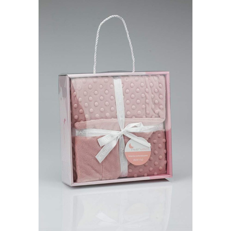Interbaby 0881-66 Bubbles Baby Blanket Dark Pink 700 g
