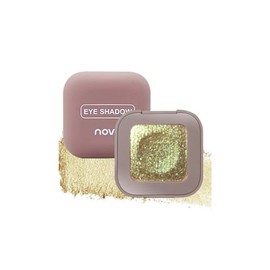 SWEET NIGHT Single Eye Shadow High Coloring, Smooth Adhesion, Long Keep, Suitable for All Ages, Compact, Easy to Carry, Eye Shadow Color (04-Firefly)