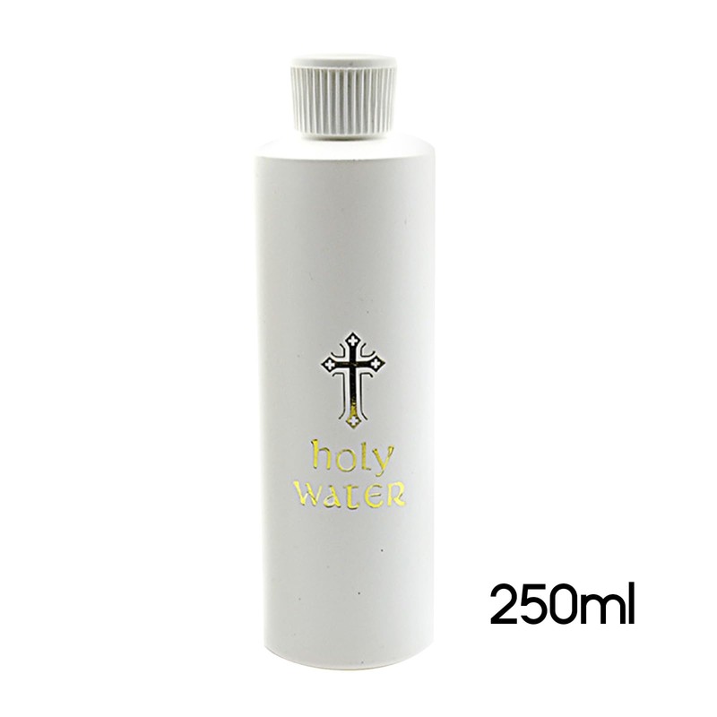 2/5 Pieces Holy Water Bottles 250 ml Religious Cross Easter