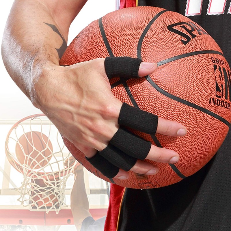 ONTYZZ Finger Support 10 Pcs Sport Finger Protectors Stretchable Finger