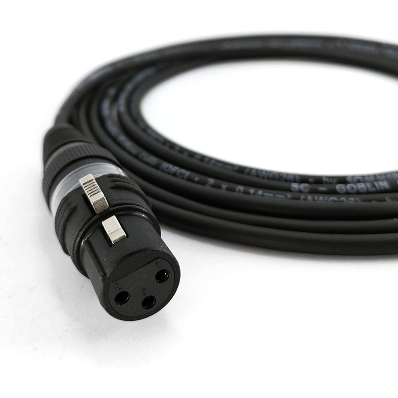 Selected Cable 50 cm Mini XLR Male to XLR Female