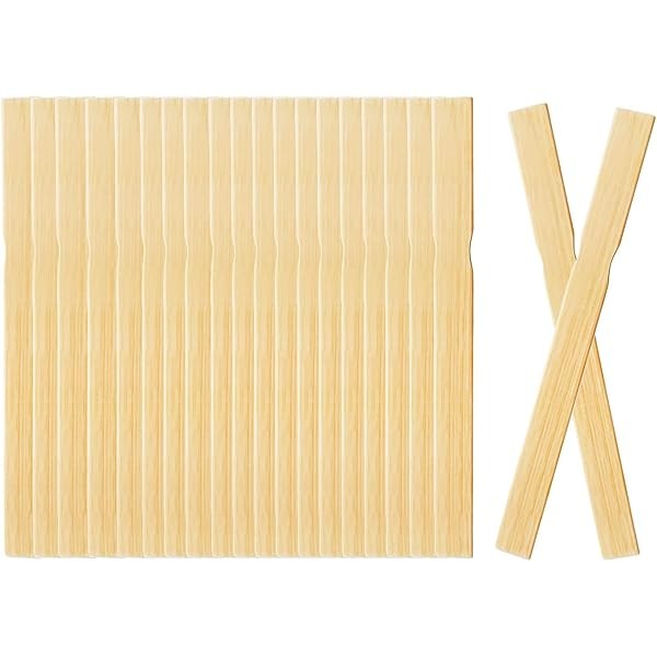 Paint Stir Sticks Bulk 14 inch, 100 PC Wooden Paint