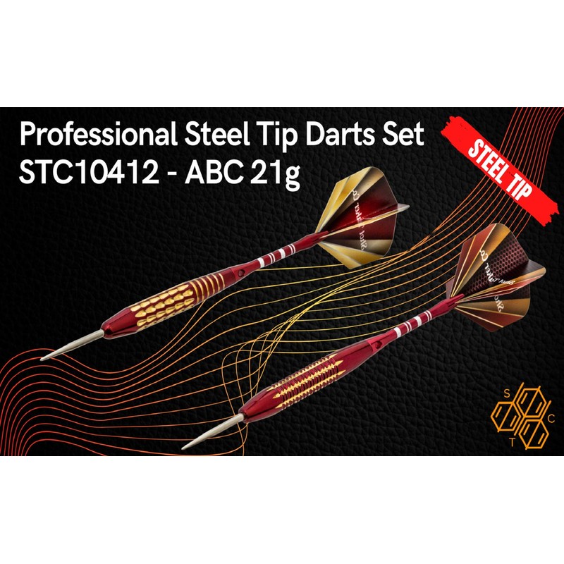 SHOT TAKER CO. EST. 2017 6pc Steel Tip Darts Set