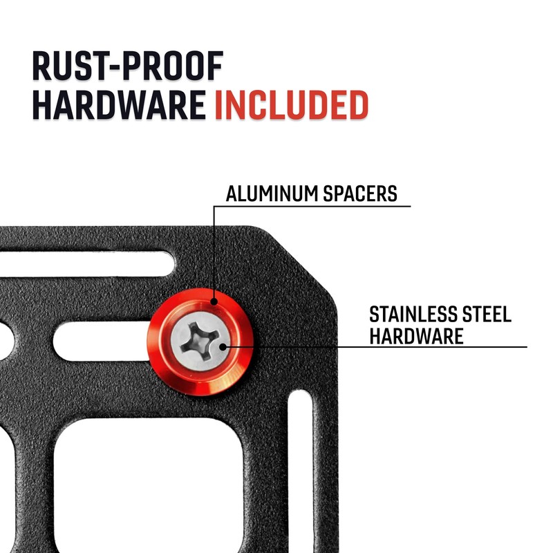 Center Console MOLLE Tech Plate Kit – Large – Universal
