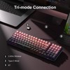 MAGEGEE Light100 Creamy Keyboard Wireless, 96% Gasket Hot Swappable Keyboard