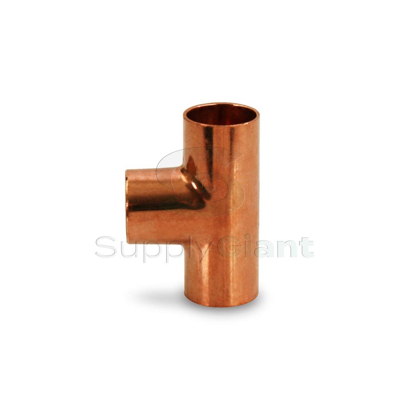 Supply Giant DDUF0034 Tee Fitting with Solder Cups for Cop,