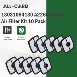 ALL-CARB Air Filter Replacement for Echo 13031054130 10 Pack