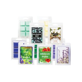 The Candle Daddy Soothing Spa Bundle - Relaxing Aromatherapy Combination Set of 5 Scented 2oz 6 Cube Wax Melt - 10 Total Ounces, 30 Total Cubes, Pamper Yourself