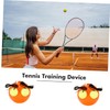 Kisangel 1set Tennis Rebound Trainer Device Base for Practice Outdoor