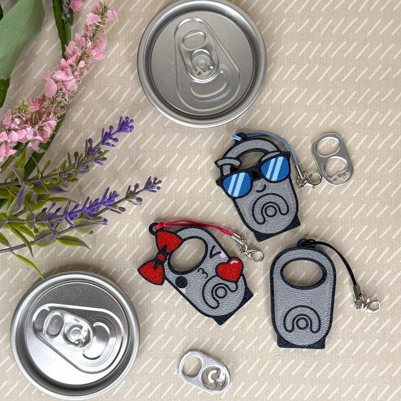 TAB Soda Can Tab Opener with Keychain strap - Unique