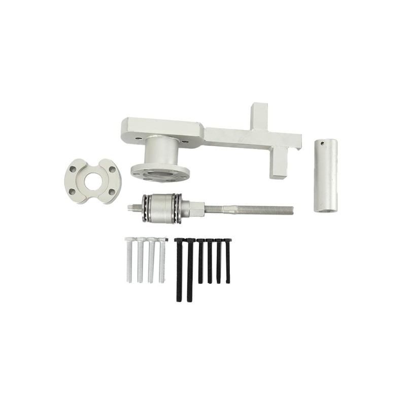 Cozyel Crankshaft Pulley Puller Kit, Crankshaft Damper Remover Puller Compatible