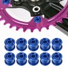 10Pcs Disc Screw Chainwheel Chainring Bolts Accessory for Mountain Bike