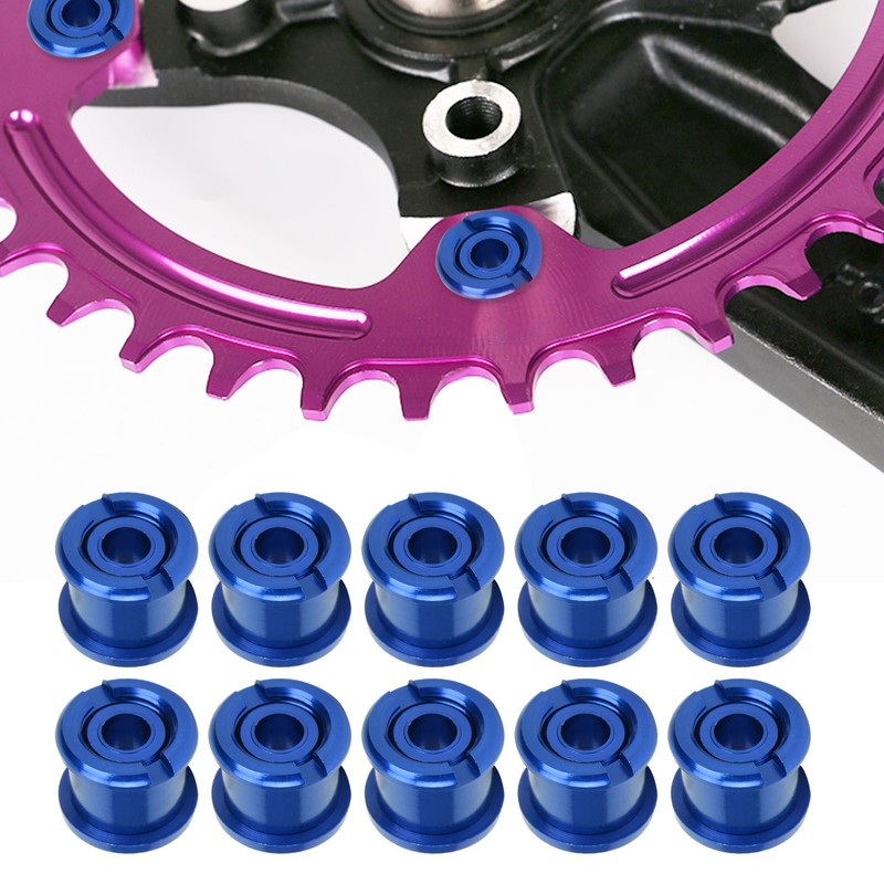10Pcs Disc Screw Chainwheel Chainring Bolts Accessory for Mountain Bike