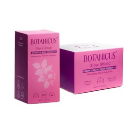 Botanicus Kit Rosa Mosqueta Crema Facial Antiedad 50 ml y Aceite Puro 30 ml, Hidratación Profunda, Antiarrugas, Regenerador Facial para Manchas, Cicatrices y Glow