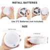 BIGMONAT Battery Operated Shower Light, Motion Sensor Lights, Wireless LED