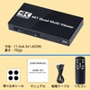 ELEVIEW EHD-707N 4K Multi-Viewer, HDMI Splitter Screen Switcher, 4 Inputs