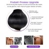 LaaVoo Tape Extensions, Real Hair, 40 cm, Invisible Hair Extensions,