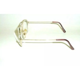by De'Vons Optics, Inc. est. since 1983! NWT Vintage 90's Nickel Silver Mid Oval Metal Reading Glasses +2.00 (S.Gold)
