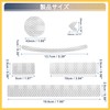 BULLSPANN Bicycle Reflector Reflective Sticker Night Night Road Fluorescent Spoke