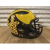 Custom Michigan Wolverines (2023) Speed Mini Helmet