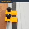 POWERTEC 71994 Track Saw Guide Rail Limit Stops (2 Pack)