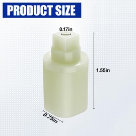 GGTE 1070733 Faucet Handle Stem Driver for Kohler Shower Handle Parts (1 Pack)