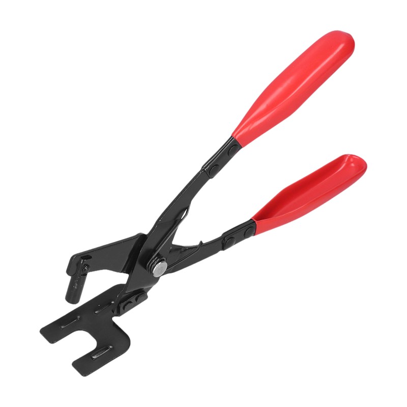 Iron Exhaust Pipe Rubber Pad Removal Plier 25 Degree Offset