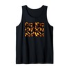 Tortoise Shell Pattern Art Wild Animals Pattern Lovers Tank Top