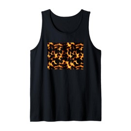 Tortoise Shell Pattern Art Wild Animals Pattern Lovers Tank Top