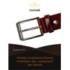 Cartvelli Premium Men's Leather Belt Made in Germany with Gift