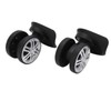 Keenso 1 Pair Luggage Steering Wheels Suitcase Swivel Castors Replacement