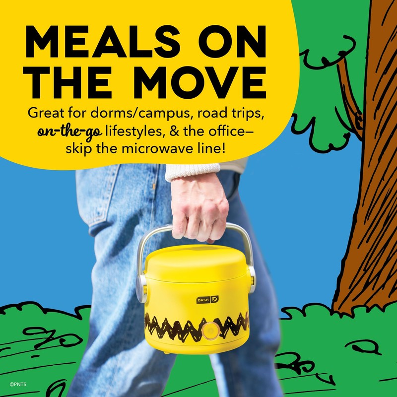 DASH Peanuts x Hot2Go Portable Food Warmer