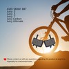 SOMMET 4 pairs Resin and Semi-Metallic Disc Brake Pads fit