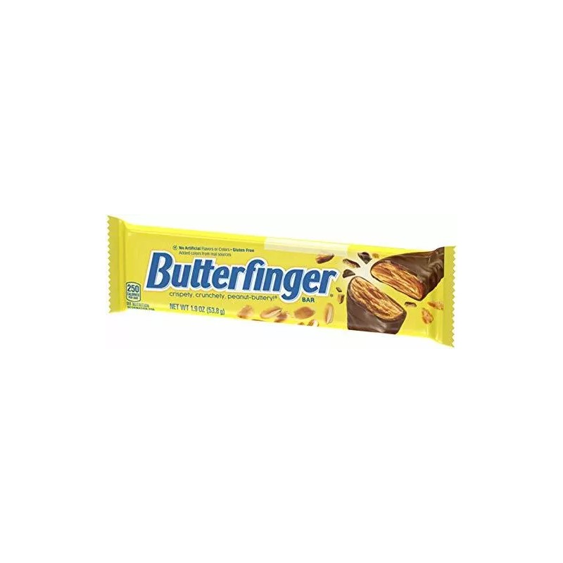 Nestle Butterfinger Milk Chocolate Candy Bars, Full Size Bulk Candy