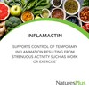 NaturesPlus Herbal Actives InflamActin - 60 Vegetarian Capsules - Herbal