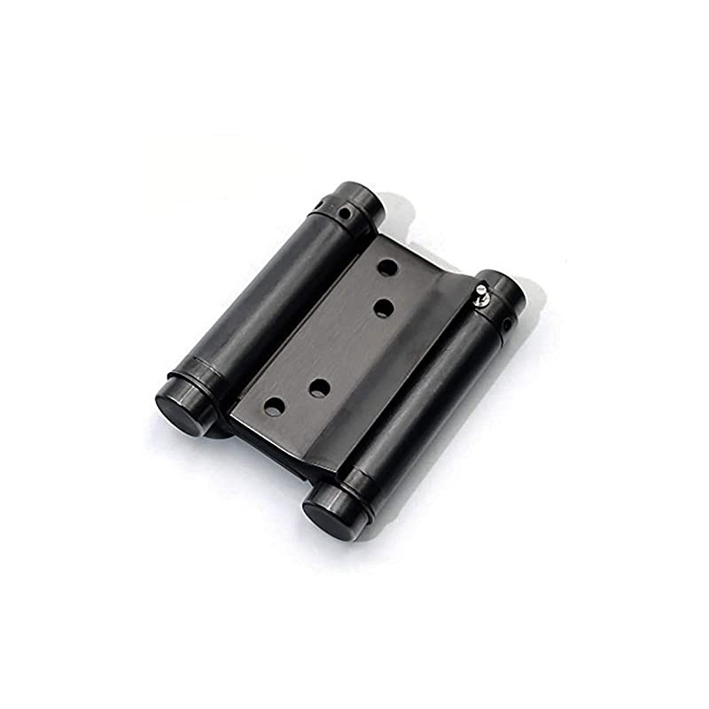 2 Pairs (4Pcs) 3inch Double Action Spring Hinge Stainless Steel