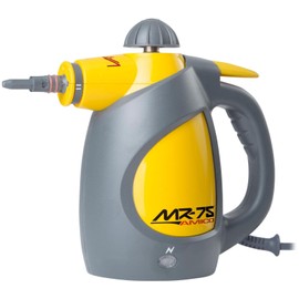 Vapamore MR-75 Amico Handheld Steam Cleaner, Chemical Free Professional-Grade Handheld Steamer Quickly and Easily Cleans Upholstery, Bathrooms, Cars, and More